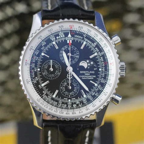 breitling navitimer moonphase lug width|breitling navitimer price guide.